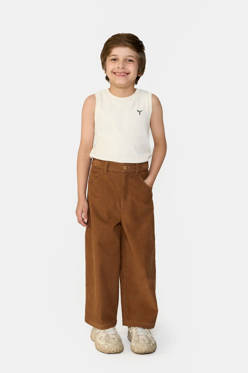 Straight Fit Cord Pants