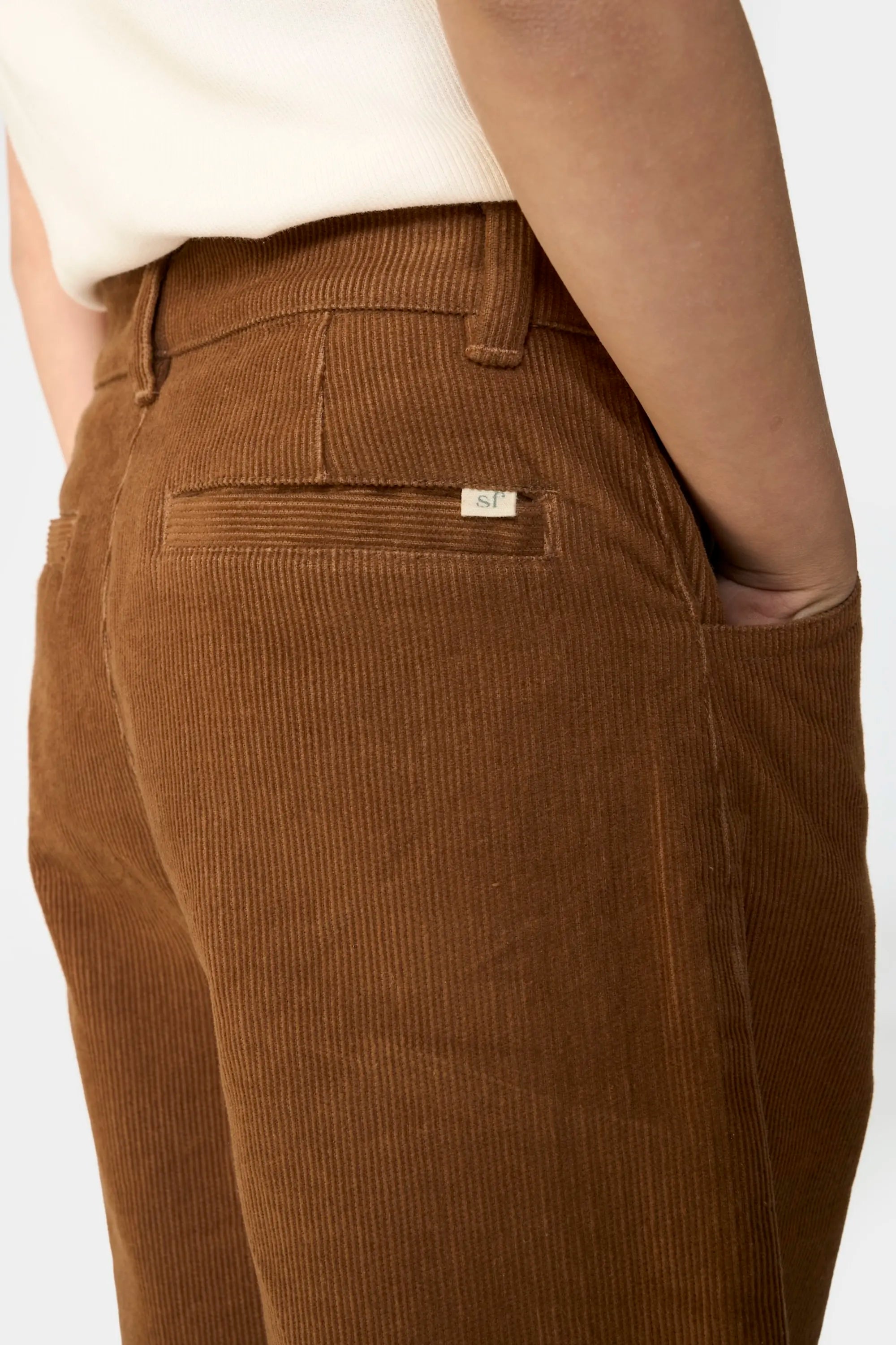 Straight Fit Cord Pants
