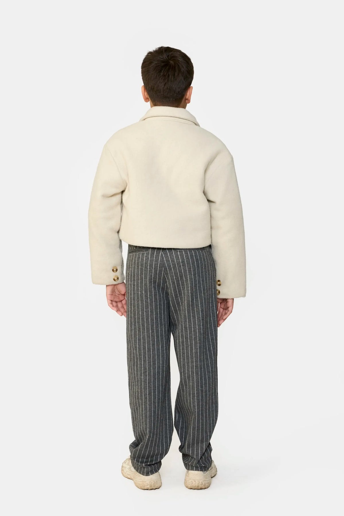 Striped Melange Pants