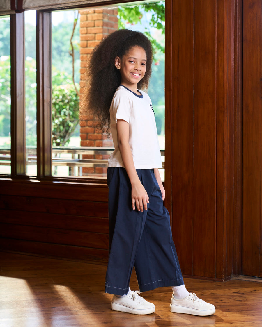 The Navy Culottes