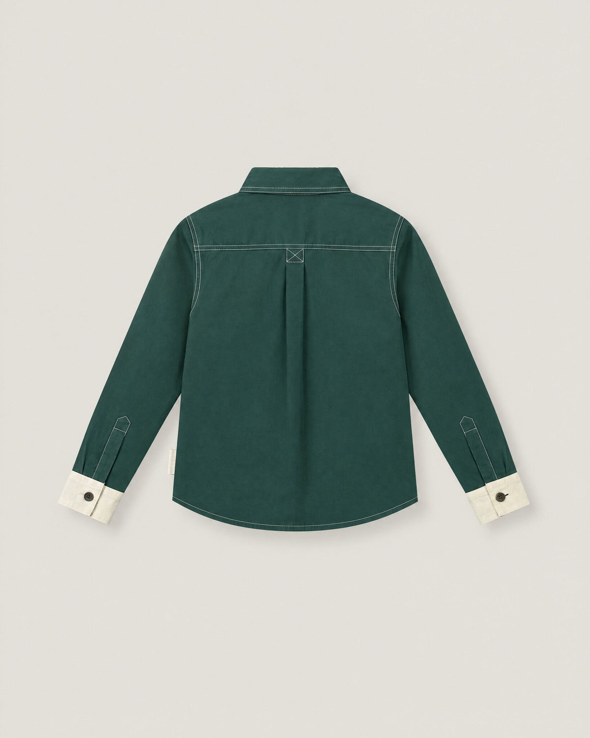 The Block Shirt in Juniper — back