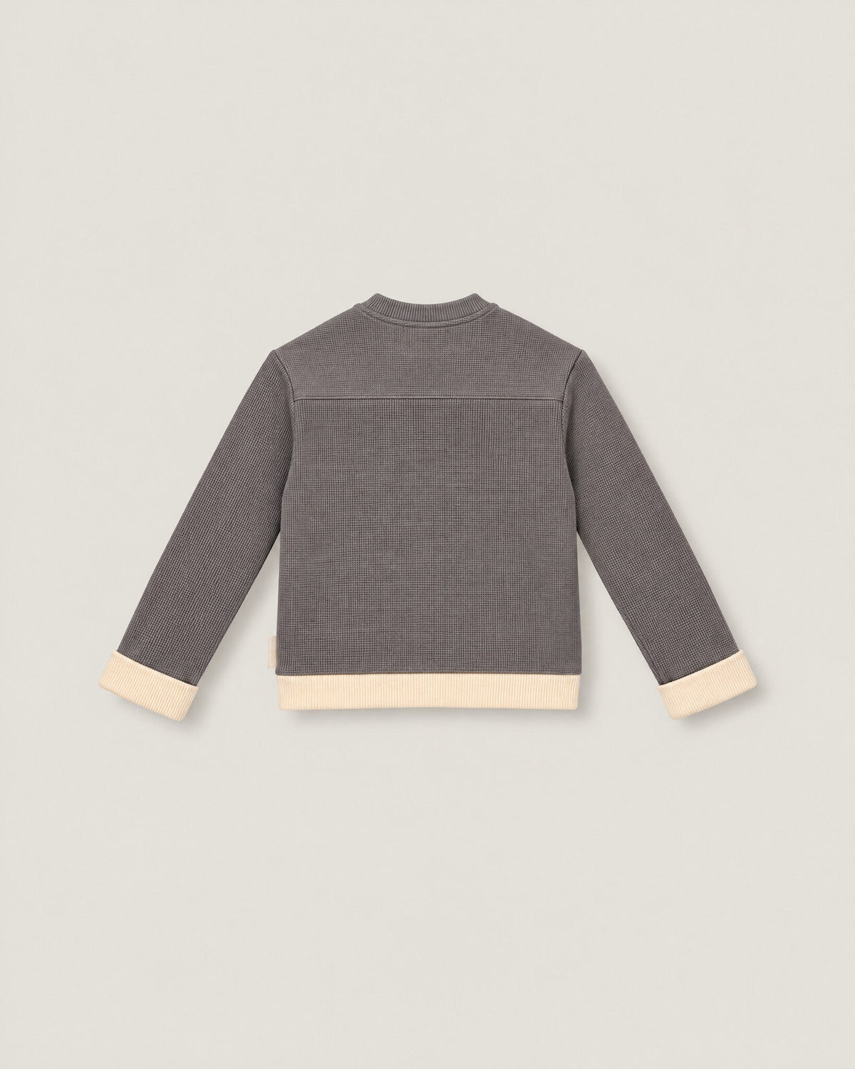 The Block Top in Pewter — front