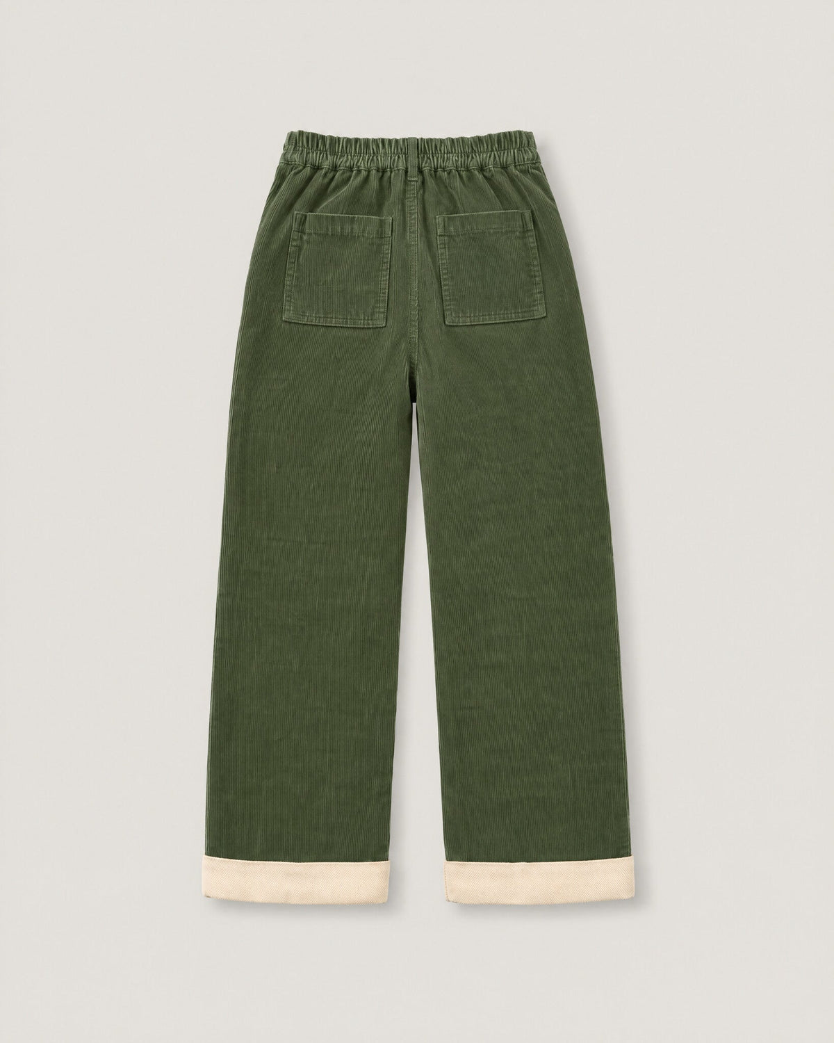 The Carpenter Trouser in Moss — back
