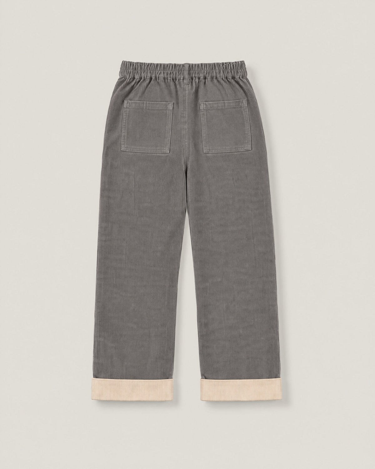 The Carpenter Trouser in Pewter — back