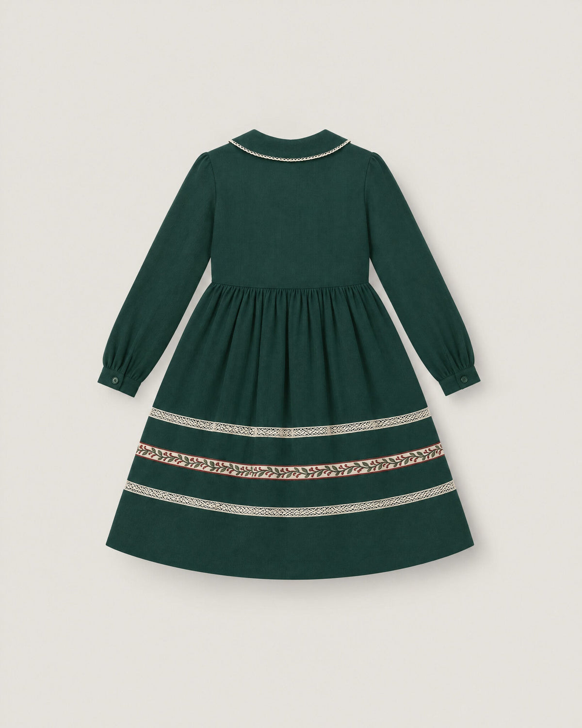 The Garden Dress in Juniper — back