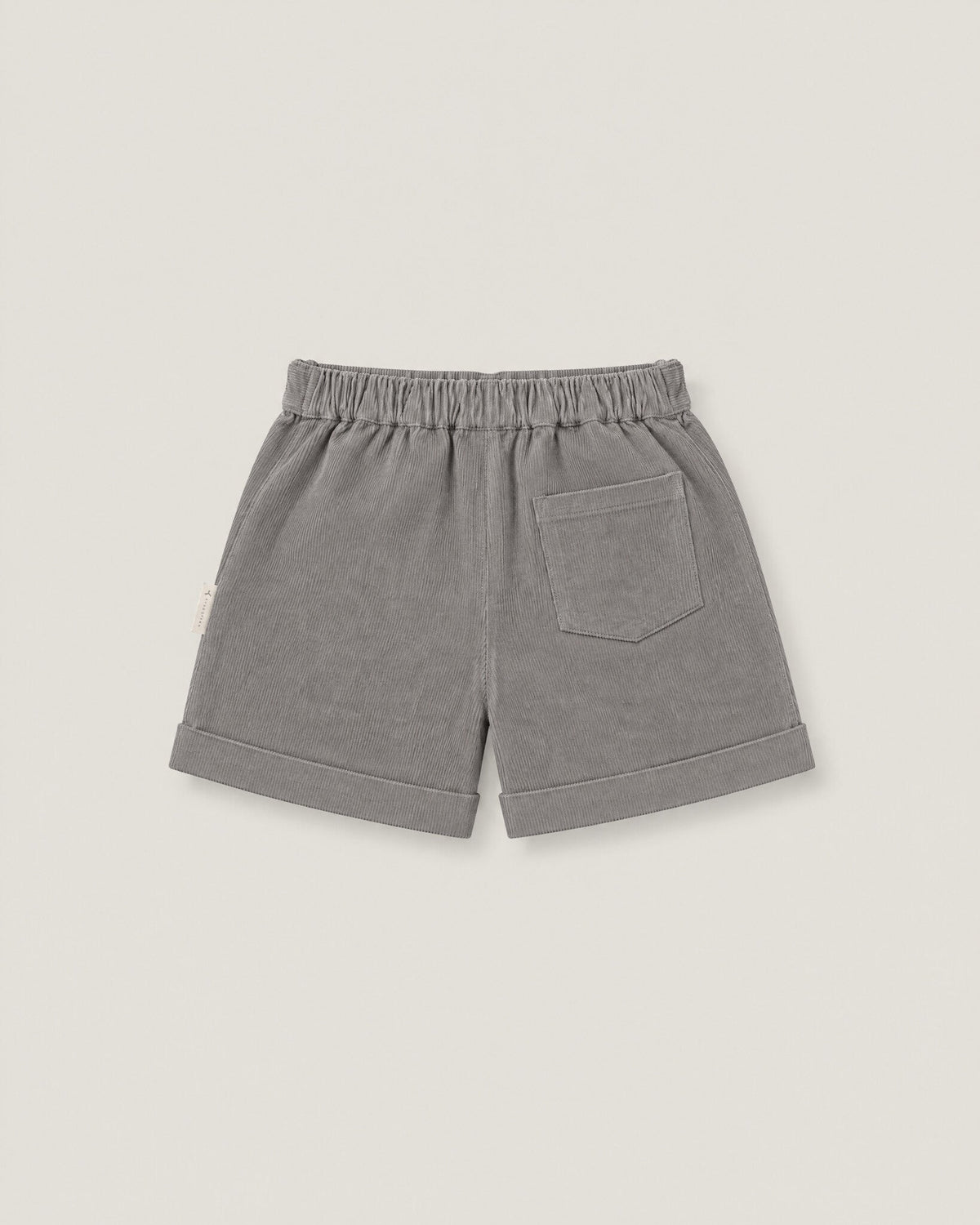 The Garden Shorts in Pewter — back