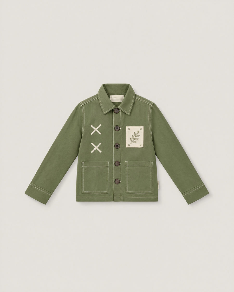 The Grid Overshirt