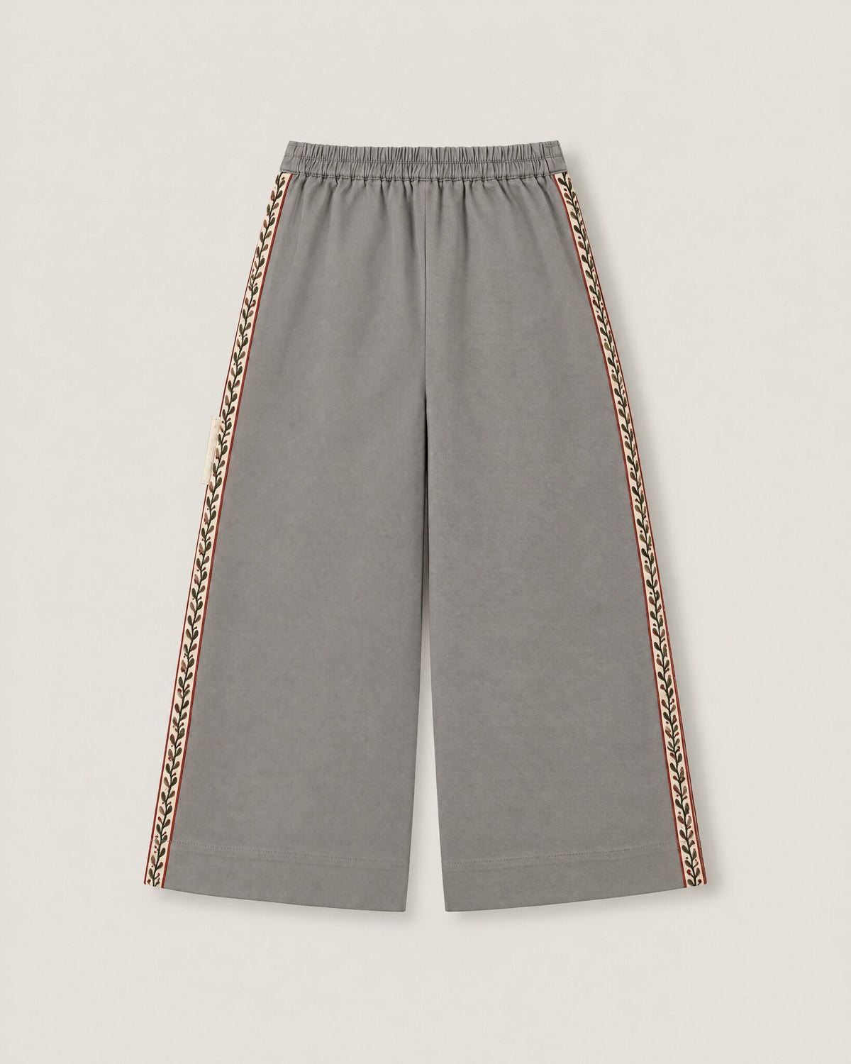 The Plot Culotte in Pewter — back